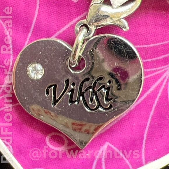 Bundle Sale 3 for $15| Cherish Charms | Vikki | Name Charm - Picture 3 of 6